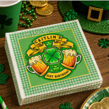 Proost St. Patrick's Day Klaver 21e Verjaardag