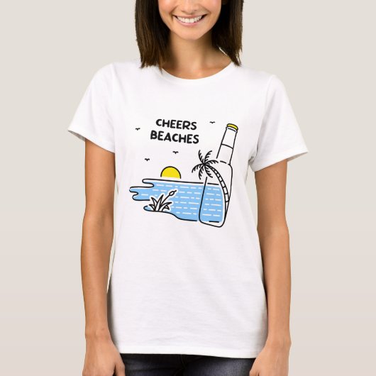 Proost Stranden 2 T-shirt (Voorkant)