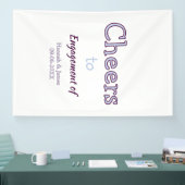 proost ter gelegenheid van de verloving van naam p spandoek (Beurs)