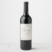 Proost Trouw Wijnlabel Wijn Etiket (Voorkant)