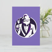 Proost van de Kerstman T-Shirt - Klasse Kerstgroet Feestdagenkaart (Staand voorkant)