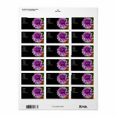 Proost van de liefde etiket (Full Sheet)