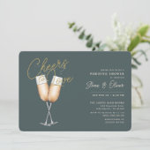 Proost van groen Vrijgezellenfeest Kaart (Staand voorkant)