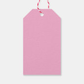 Proost voor de afstudeercadeautag (roze) cadeaulabel (Achterkant)