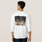 Proostende Fubby's die wat te vieren hebben. Trui (Achterkant volledig)