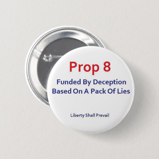 prop8 ronde button 5,7 cm (Voorkant /achterkant)
