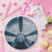 Prop schoon! papieren bordje (Feest)