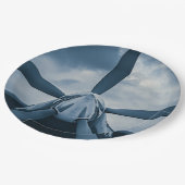 Prop schoon! papieren bordje (Gekanteld)