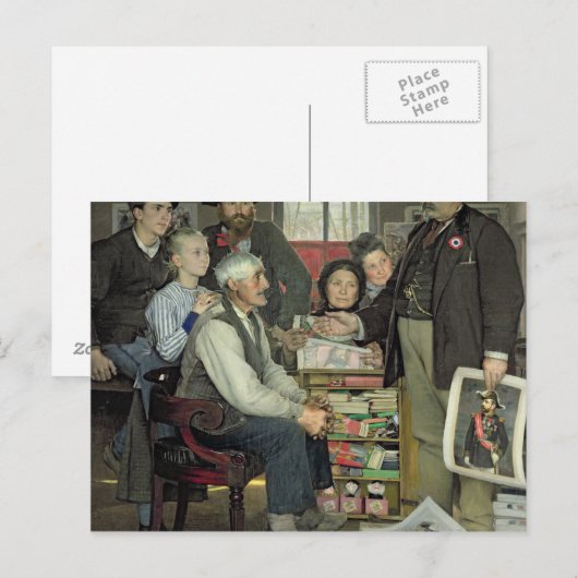 Propaganda, 1889 briefkaart (Voorkant / Achterkant)