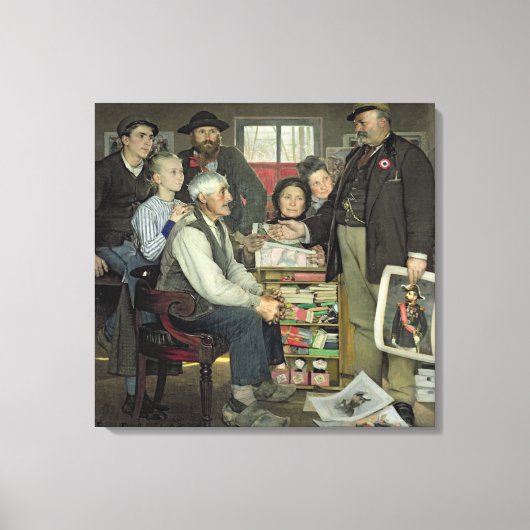 Propaganda, 1889 canvas afdruk (Voorkant)