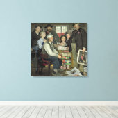 Propaganda, 1889 canvas afdruk (Insitu (Houten vloer))