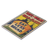 propaganda-kunstwerk van de Wereldoorlog Notitieboek (Linkerzijde)