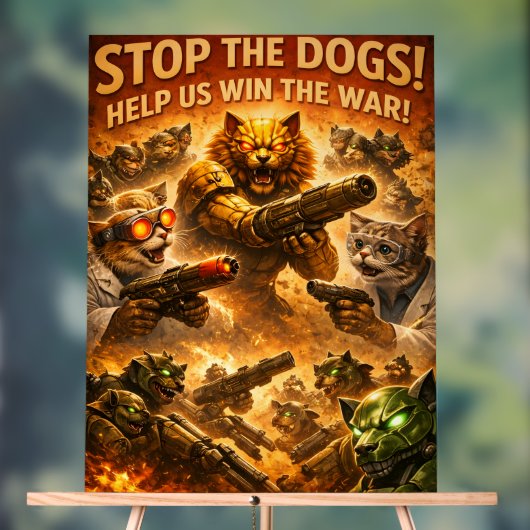 Propaganda na de oorlog propaganda poster (Neutraal)
