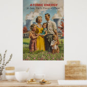 Propaganda Nuclear Power Poster (Keuken)