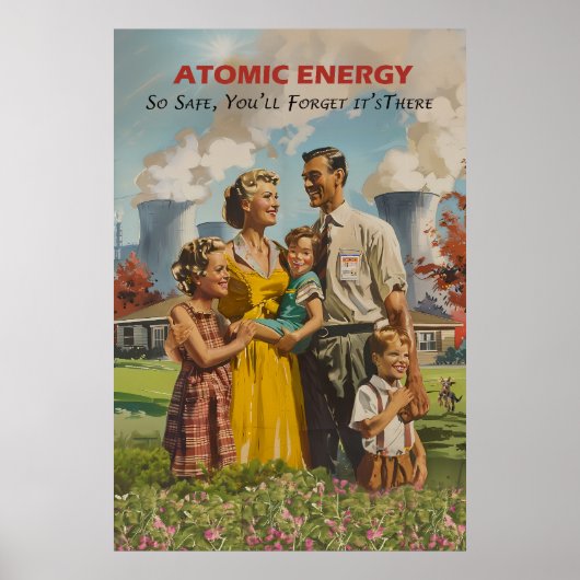 Propaganda Nuclear Power Poster (Voorkant)