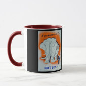 Propaganda Poster "Als je het niet nodig hebt..." Mok (Links)