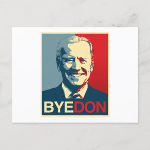Propaganda-Poster - BYE DON Briefkaart