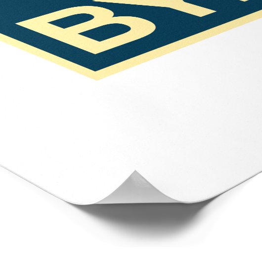 Propaganda-Poster - BYE DON Poster (Hoek)