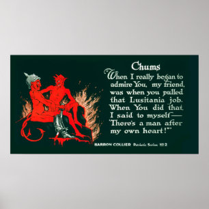 PROPAGANDA POSTER UIT DE Eerste Wereldoorlog - 191