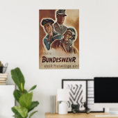Propaganda Poster West-Duitsland Wij zijn (Thuiskantoor)