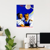 propaganda van de Sovjet-poster Poster (Thuiskantoor)