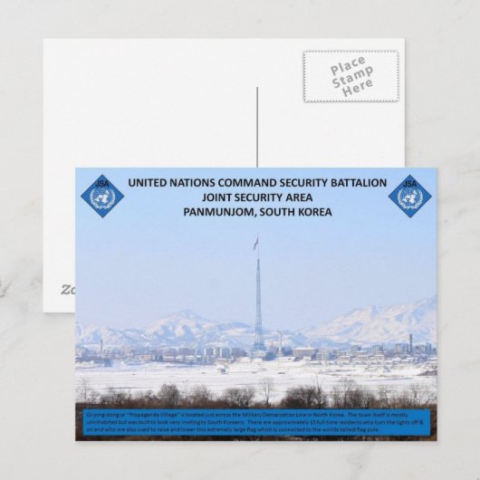 Propaganda Village Briefkaart (Voorkant / Achterkant)