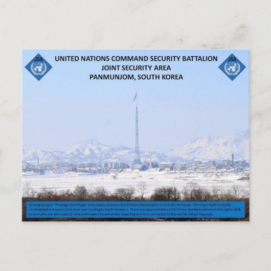 Propaganda Village Briefkaart (Voorkant)