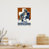 Propaganda voor de Duitse krijgsgevangene1 Poster (Keuken)