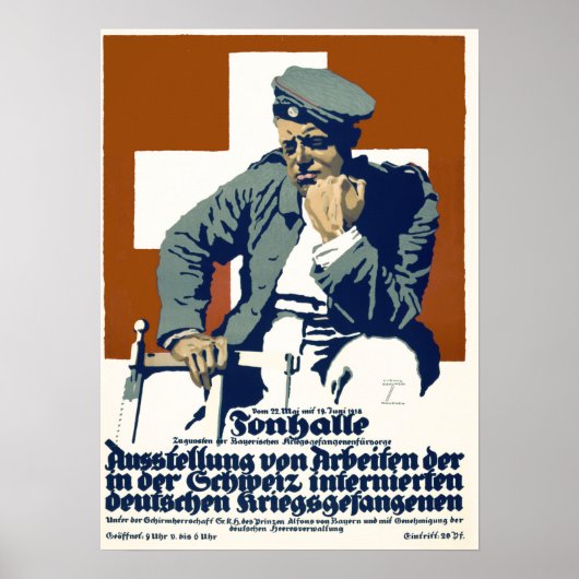 Propaganda voor de Duitse krijgsgevangene1 Poster (Voorkant)