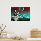 propaganda voor poster van Chinese ruimteretro (Keuken)