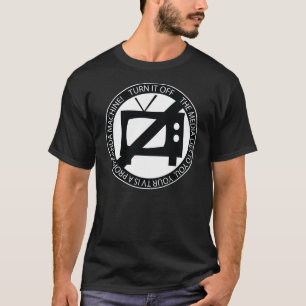 Propagandamachine - Draai uw tv uit T-shirt
