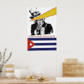 Propagandaposter Cuba Wereldsolidariteit met de Poster (Keuken)