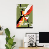 Propagandaposter Oost-Duitsland Dag van de Poster (Thuiskantoor)