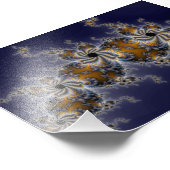 Propelleflora - wervelfractal foto afdruk (Hoek)