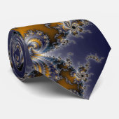 Propelleflora - wervelfractal stropdas (Opgerold)