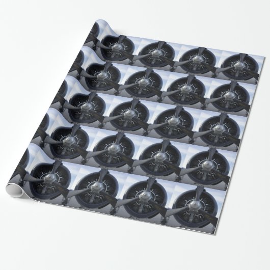 propeller cadeaupapier (Uitgerold)