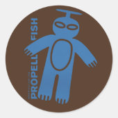 PROPELLER FISH sticker (Voorkant)