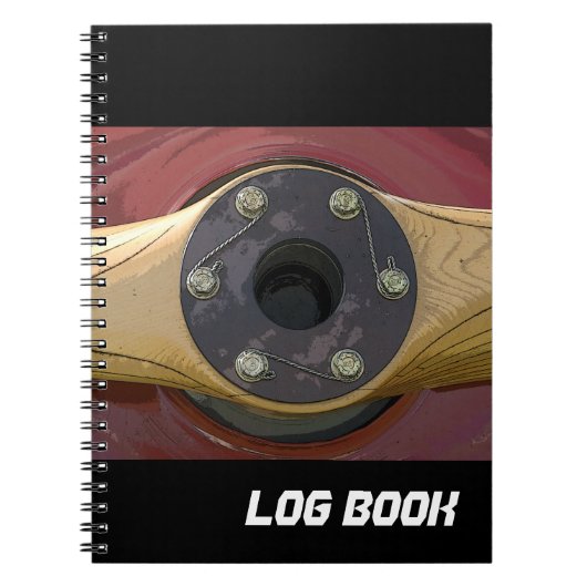 Propeller Flight Log Book Notitieboek (Voorkant)