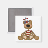 Propeller Pet Boy Beer Tshirts en geschenken Magneet (Voorkant / Achterkant)