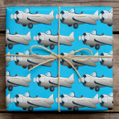 Propeller Plane Cadeaupapier
