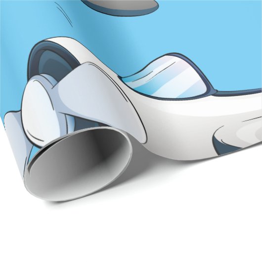 Propeller Plane Cadeaupapier (Rol Hoek)