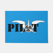 propeller van de Vliegtuig van de stuurvleugelmoto Deurmat (Voorkant)