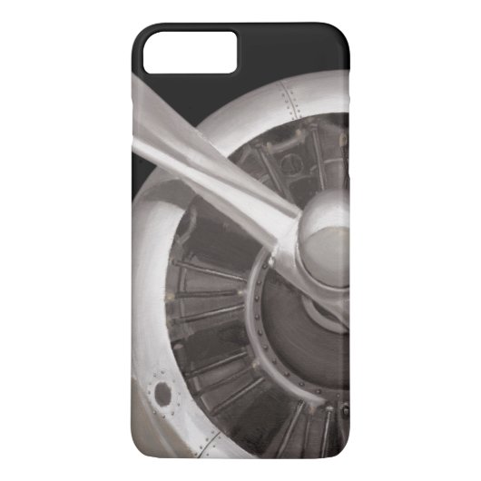 Propeller van het vliegtuig Case-Mate iPhone case (Achterkant)