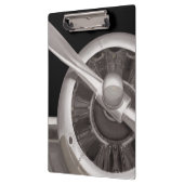 Propeller van het vliegtuig klembord (Links)