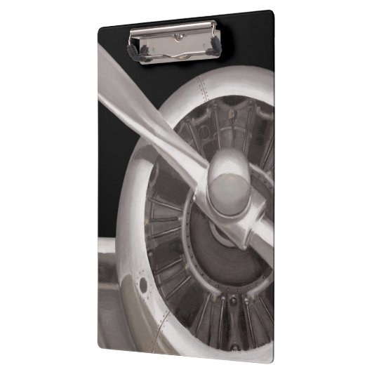 Propeller van het vliegtuig klembord (Links)