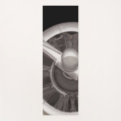 Propeller van het vliegtuig yogamat (Voorkant)