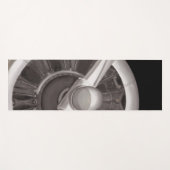 Propeller van het vliegtuig yogamat (Voorkant (horizontaal))