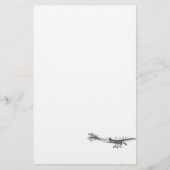 propellervliegtuig — oud propellervliegtuig briefpapier (Voorkant)