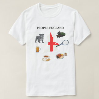 PROPER ENGLAND Basic T-shirt