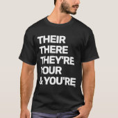 Proper Grammar T-shirt (Voorkant)
